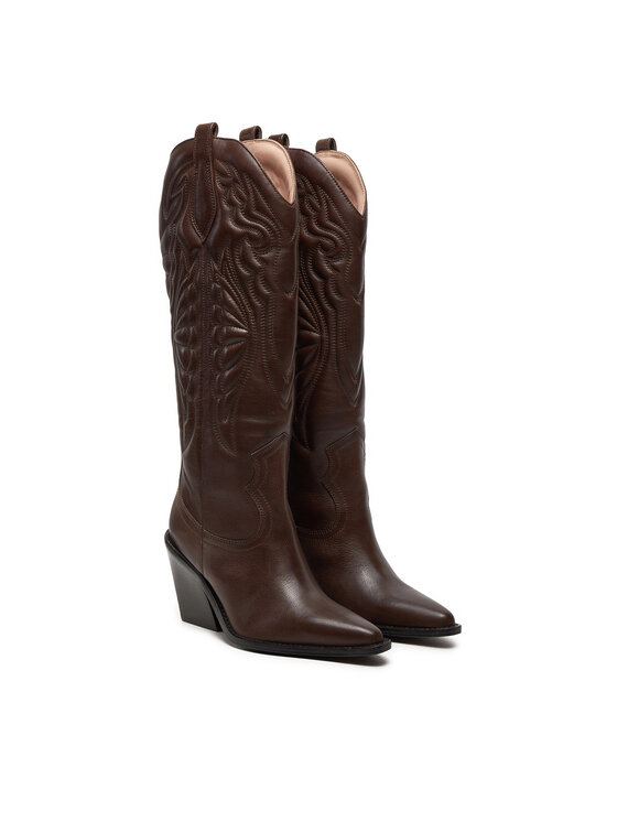 Bronx Kovbojská obuv Bronx Western 14177-J Hnědá