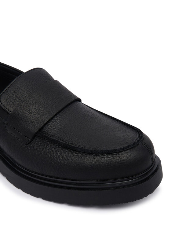 Calvin Klein Loaferai Calvin Klein Combat Ess Loafer Tu Lth HM0HM02347 Juoda