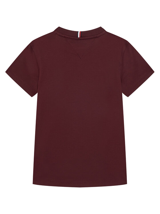 Tommy Hilfiger Tommy Hilfiger Camiseta Icons KB0KB10360 Guinda/burdeos Regular Fit