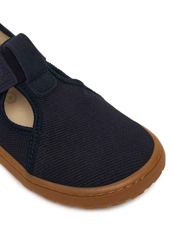 Froddo Тапочки Froddo Barefoot Canvas T-Bar G1700439 S Cиній