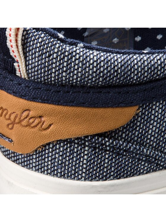 Wrangler Кросівки Wrangler Icon Slip On Patch WL181500 112132685 Cиній
