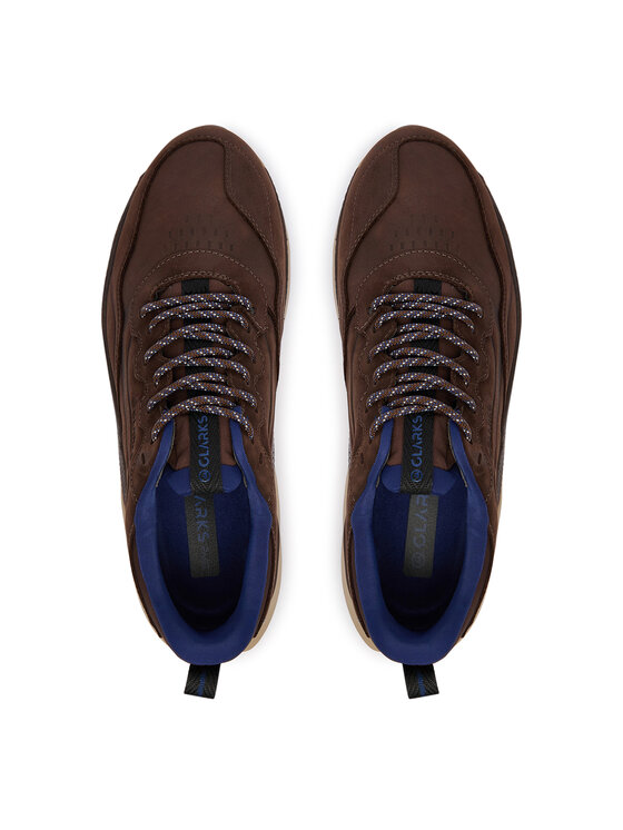 Clarks Pārgājienu apavi Clarks Pace TrailLoWP 26329591 Brūns