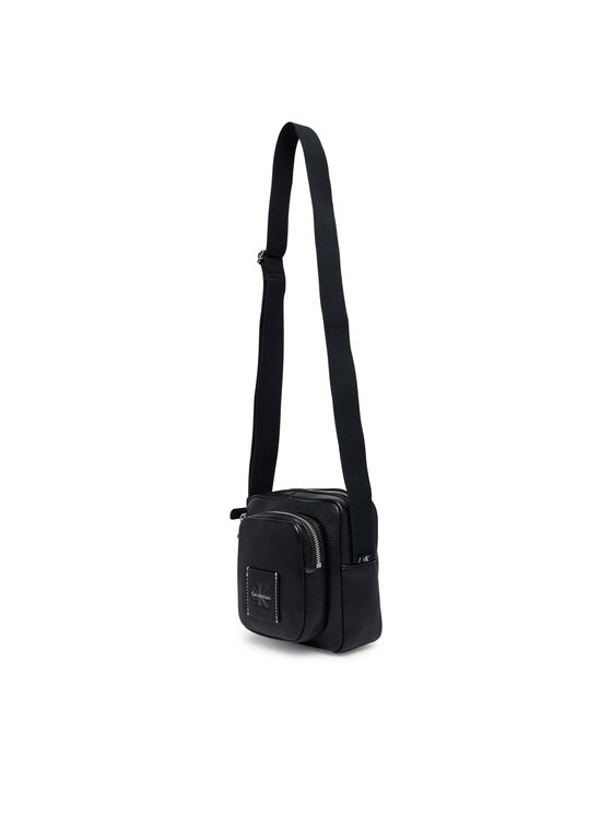 Calvin Klein Válltáska Calvin Klein Bold Pebble Square Crossbody LV04D3450G Fekete