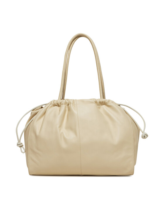 Patrizia Pepe Ročna torba Patrizia Pepe 8B0248/L147 Kremna
