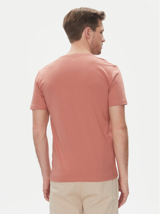 Lee Lee Футболка Patch 112364539 Рожевий Regular Fit