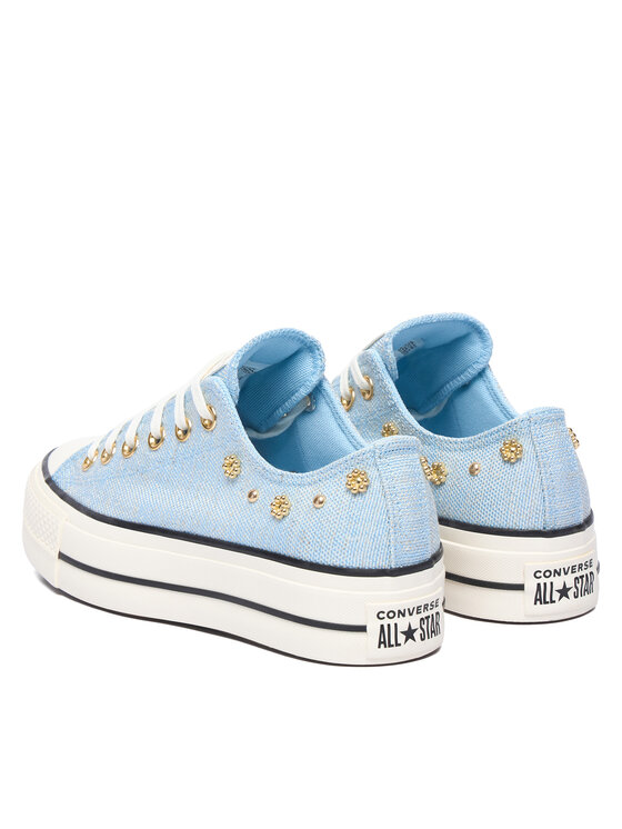 Converse Кеди Converse Chuck Taylor All Star Heathered Glam A17596C Голубий