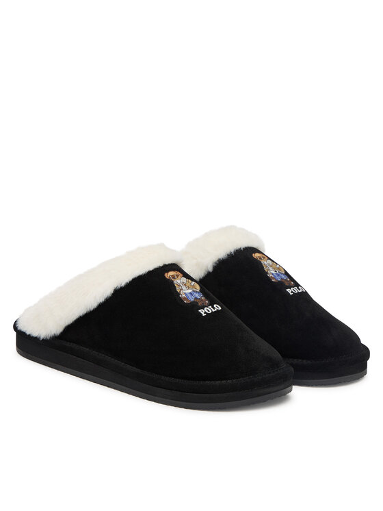 Polo Ralph Lauren Pantofole Polo Ralph Lauren 842P24250001 Nero