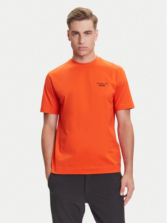 BOSS BOSS Camiseta C-Thompson 197 PS 50543200 Naranja Regular Fit