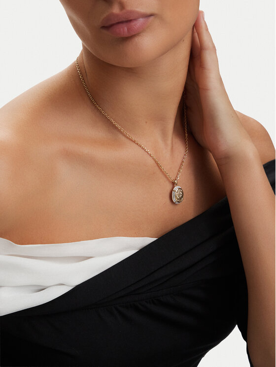 Guess Ogrlica Guess JUBN06 189JW Zlatna