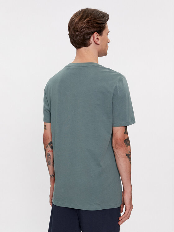 HUGO Hugo T-shirt Dulivio 50467556 Verde Regular Fit