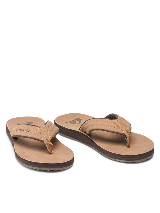 Quiksilver Japonki Quiksilver AQYL100623 Brązowy