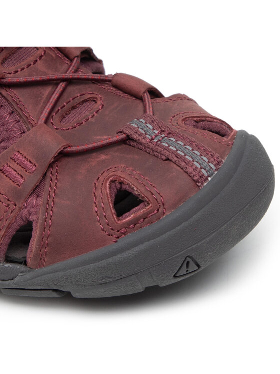 Keen Sandály Keen Clearwater Cnx Lleather 1025088 Bordó