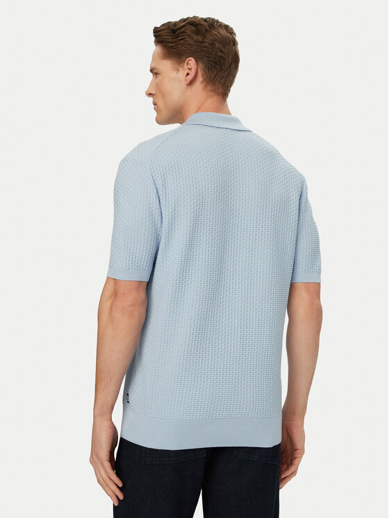 BOSS BOSS Polo H-Natalo 50561613 Azul Regular Fit