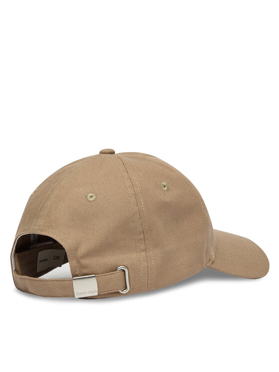 Calvin Klein Șapcă Calvin Klein Cotton Twill W/ Hw Cap LV04F5072G Bej