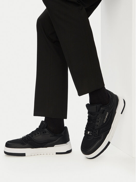 Plein Sport Sneakersy Plein Sport SAFS USC0845 STE003N Czarny