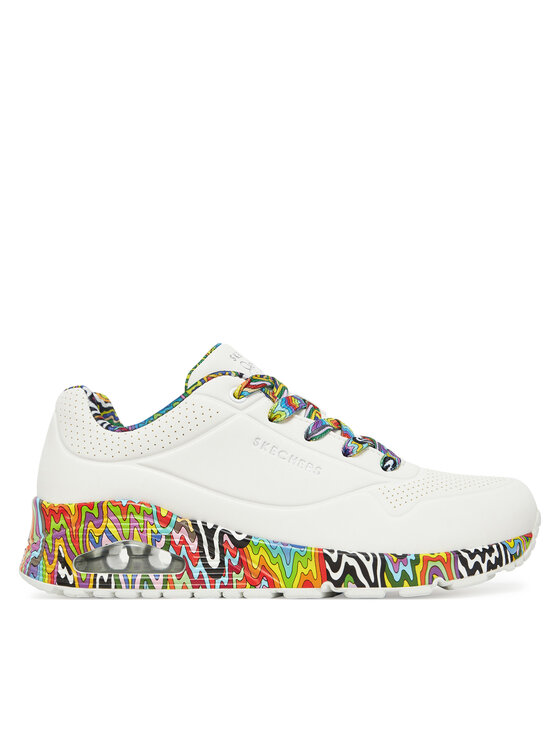 Skechers Снікерcи Skechers Jen Stark: Uno - Mini Drip 177959/WMLT Білий