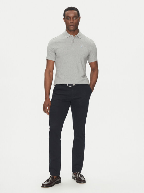 Barbour Barbour Поло Original Sports MML0358GY52 Сірий Tailored Fit