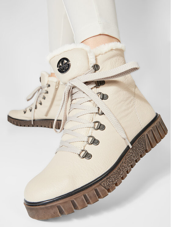 Rieker Botines planos Rieker Y3432-60 Beis