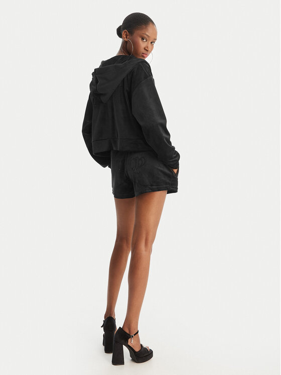 Juicy Couture Juicy Couture Sport rövidnadrág Tamia JCWHS126305 Fekete Regular Fit