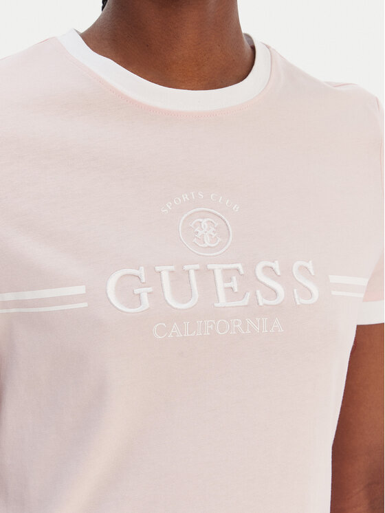 Guess Guess Camiseta V6GI08 K2975 Rosa Regular Fit