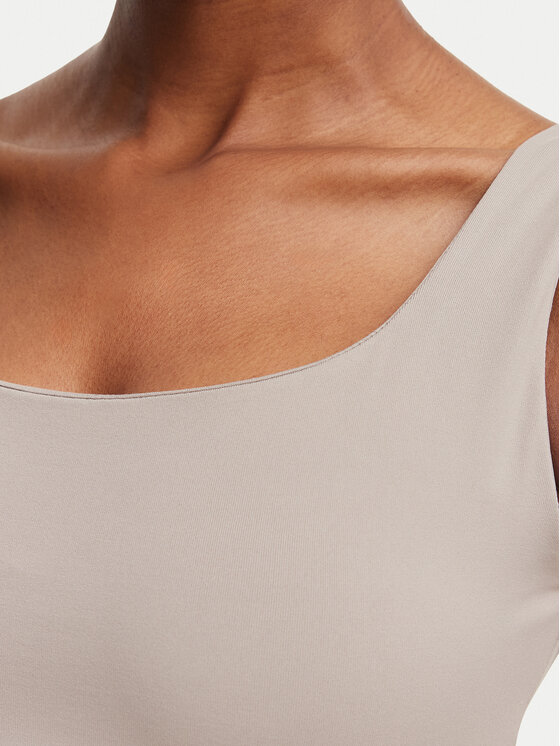 Guess Guess Top V6YP18 K4788 Beige oscuro Slim Fit