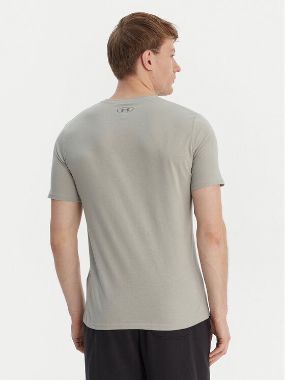 Under Armour Under Armour T-Shirt Left Chest Logo SS 1326799 Γκρι Loose Fit