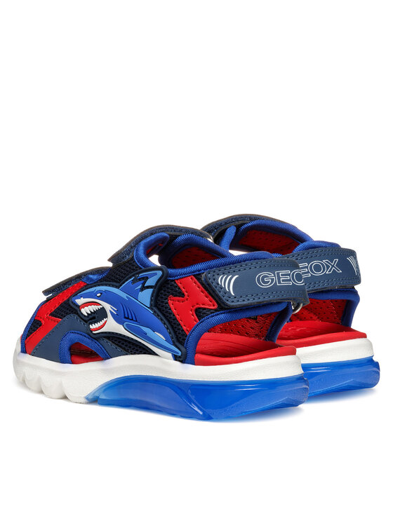 Geox Sandale Geox J Ciberdron B J55MXB 1454 C0735 M Tamnoplava
