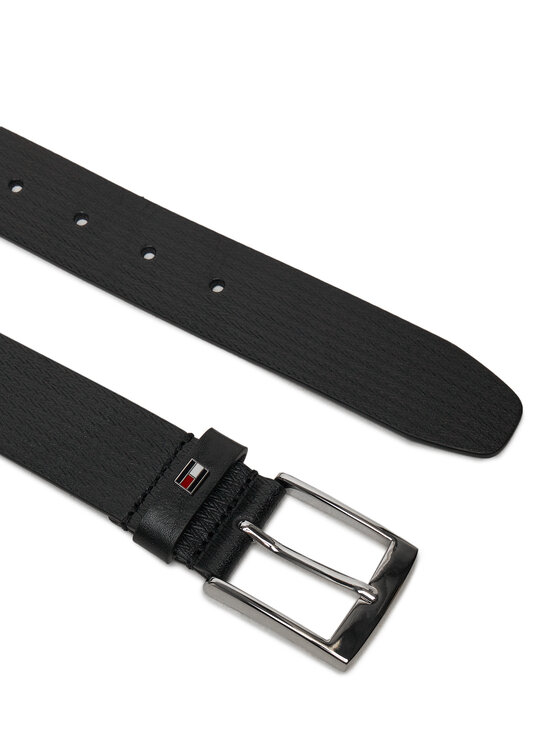 Tommy Hilfiger Ζώνη Ανδρική Tommy Hilfiger AM0AM13015 Μαύρο
