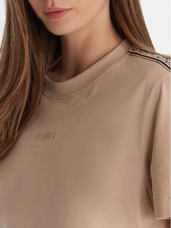 Guess Guess Футболка V3RI08 I3Z14 Бежевий Relaxed Fit