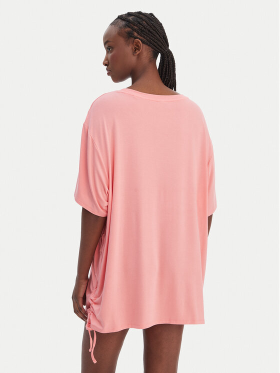 Guess Guess Футболка E4GI00 K68D2 Рожевий Oversize