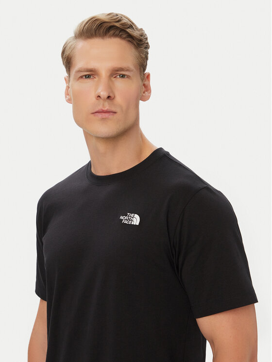 The North Face The North Face Majica Evolution Simple Dome NF0A8CZ2 Črna Regular Fit