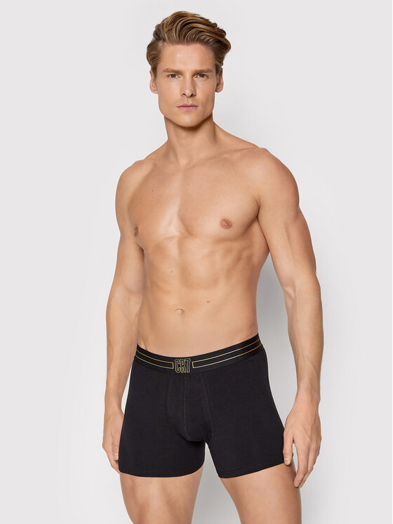 Cristiano Ronaldo CR7 Cristiano Ronaldo CR7 Комплект боксерів Basic 8106-49-2403 Чорний