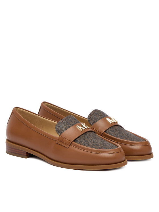 MICHAEL Michael Kors Лофери MICHAEL Michael Kors Lec Loafer 40F5LXFP1B Коричневий