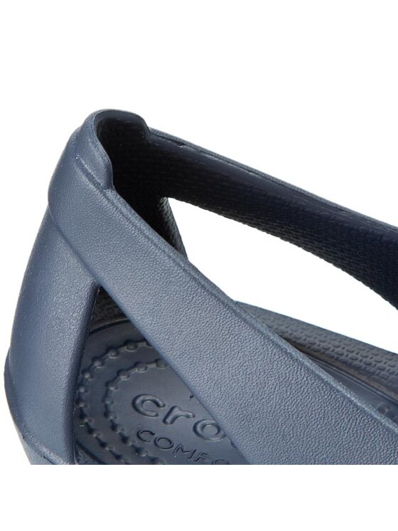 Crocs Μπαλαρίνες Crocs Sienna Flat W 202811 Σκούρο μπλε