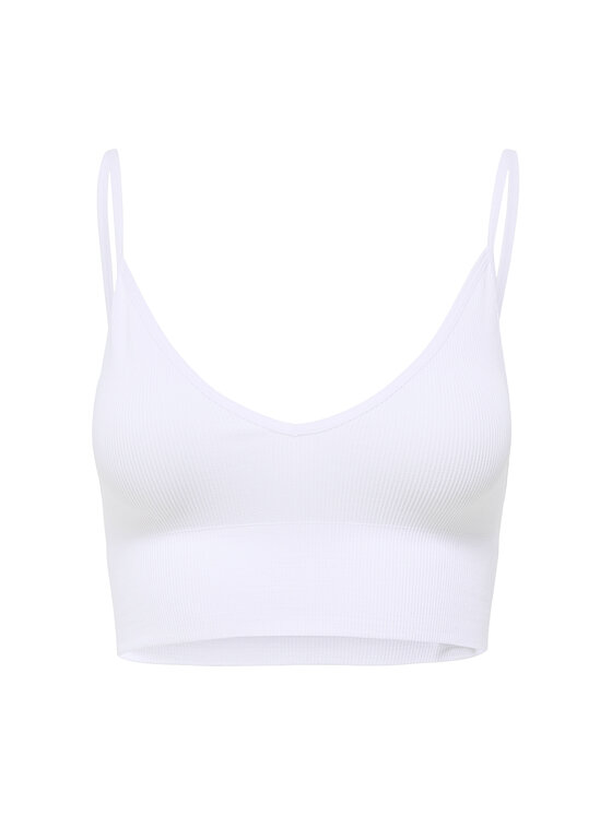 ONLY ONLY Top de sujetador Vicky 15201539 Blanco