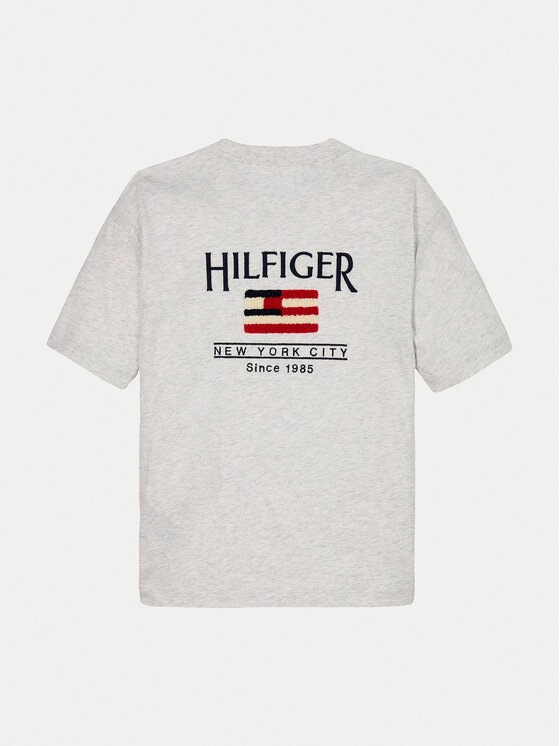 Tommy Hilfiger Tommy Hilfiger T-Shirt KB0KB09531 S Γκρι Regular Fit