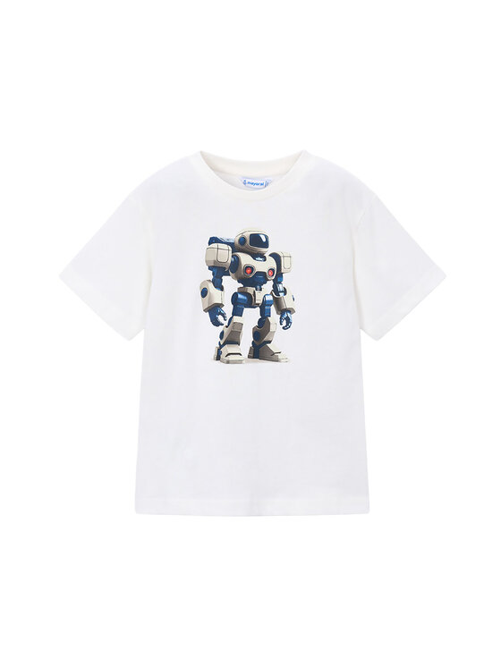 Mayoral Mayoral Camiseta 3066 Blanco Regular Fit