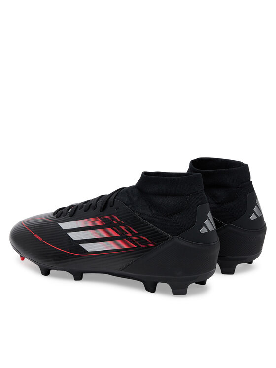 adidas Futbalové topánky adidas F50 League Mid Firm/Multi-Ground JI0435 Čierna