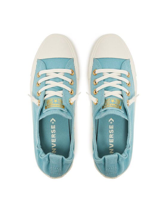 Converse Trampki Converse Chuck Taylor All Star Shoreline Gold A13819C Niebieski