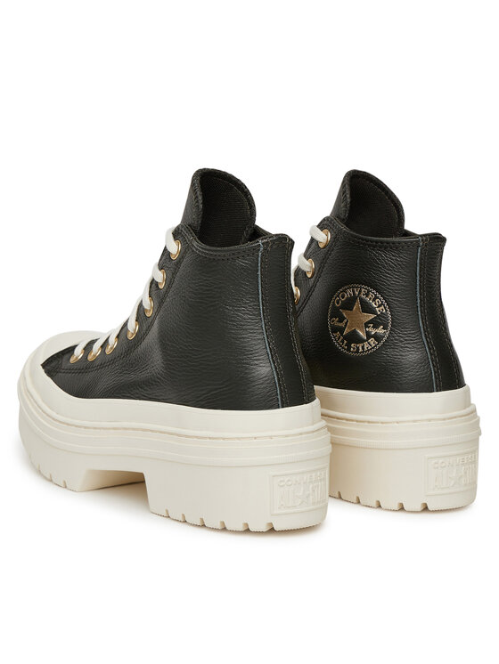 Converse Kedas Converse Chuck Taylor All Star Lugged Heel Platform Gold A11500C Melns