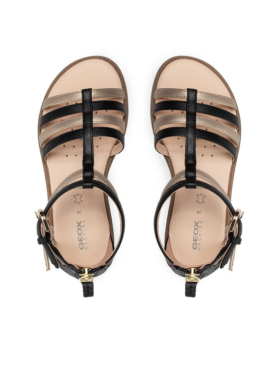 Geox Sandale Geox J S. Karly G. D J7235D 054AJ C0531 M Negru