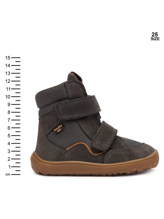 Froddo Kozačky Froddo Barefoot Tex Winter Tl G3160247-5T S Šedá