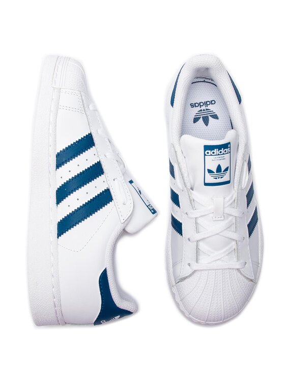 adidas Snīkeri adidas Superstar C F34164 Balts