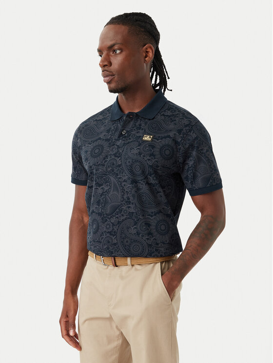 Beverly Hills Polo Club Beverly Hills Polo Club Polo M2625-HR Azul marino Regular Fit