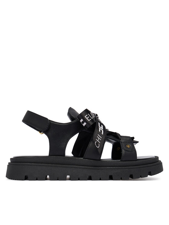 Elisabetta Franchi Босоніжки Elisabetta Franchi F4A2-E0588-1733999-D Чорний