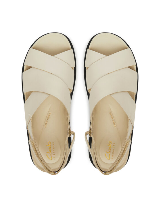 Clarks Босоніжки Clarks Aristella Sun 26181257 Бежевий