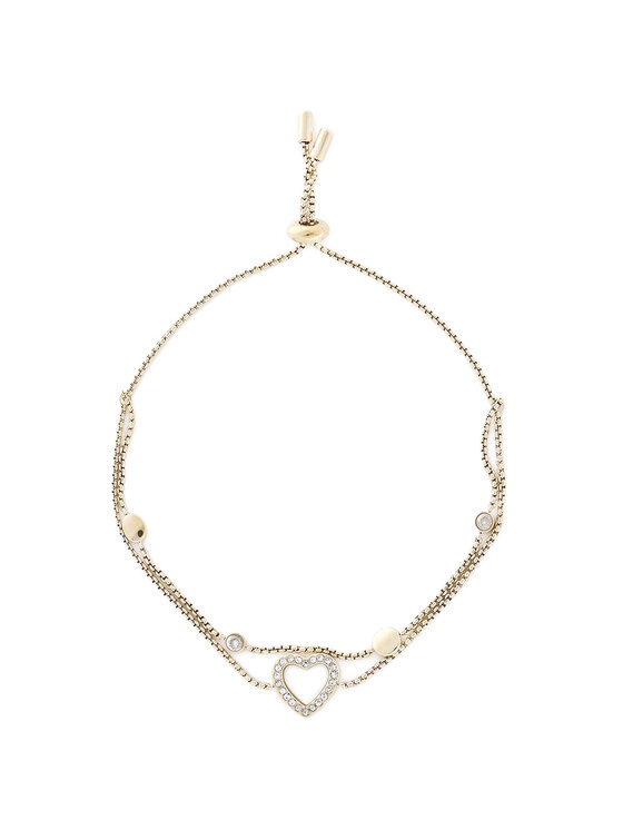 Fossil Браслет Fossil Elegant Hearts JF03216710 Золотий