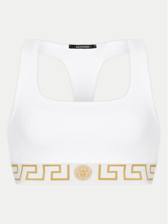 Versace Versace Бюстгальтер-топ AUD01039 1A10011 Білий