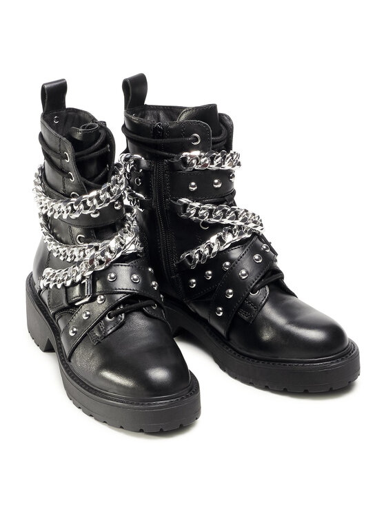 Steve Madden Черевики туристичні Steve Madden Temina SM11001194-03001-017 Чорний