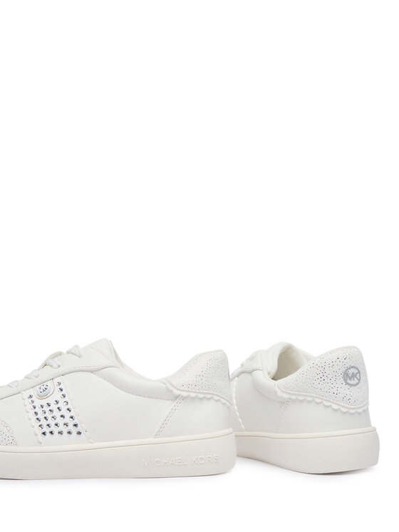 MICHAEL Michael Kors Снікерcи MICHAEL Michael Kors Jem Scotty Charm MK04163102 Білий